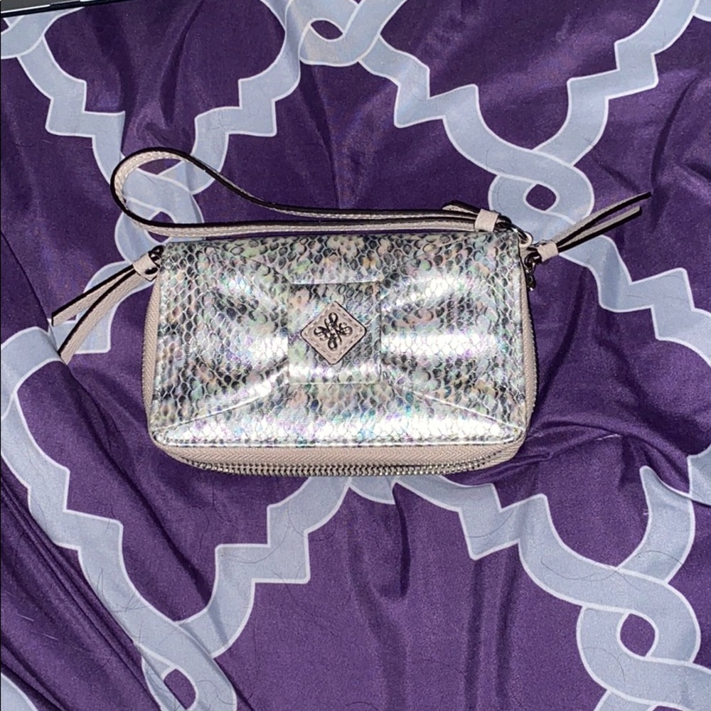 Wallet with strap